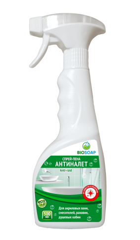 Спрей-пена Антиналет / Биосоп К Acid 4 ready (500 мл (упак. 12шт))  фото 1