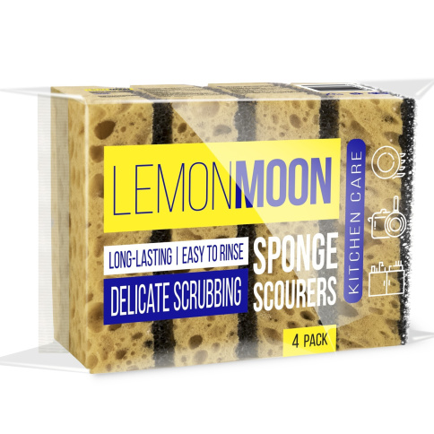 Губка для посуды LEMONMOON фото 1