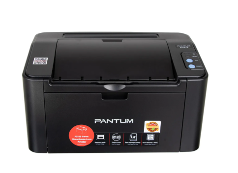 Принтер лазерный PANTUM P2516, A4, ч/б, печ. до 22 стр./мин., 600 x 600 dpi, USB, черный корпус фото 3