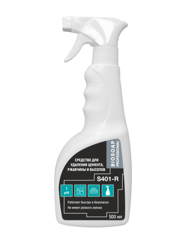 S401 Ср-во для уборки после строительства и ремонта / Anticement триггер (500 мл (упак. 12шт)) фото 1