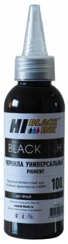 Чернила Hi-Black Универсальные для HP (Тип H-V1), Bk, 0,1 л. фото 1
