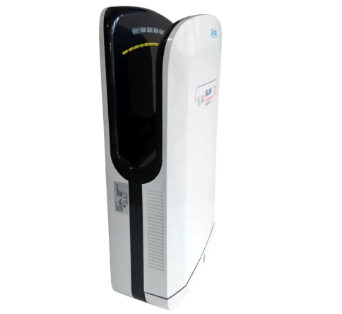 Сушилка для рук скоростная G-teq 8885 PW, 2.0 кВт, погружная, пластик белый фото 1